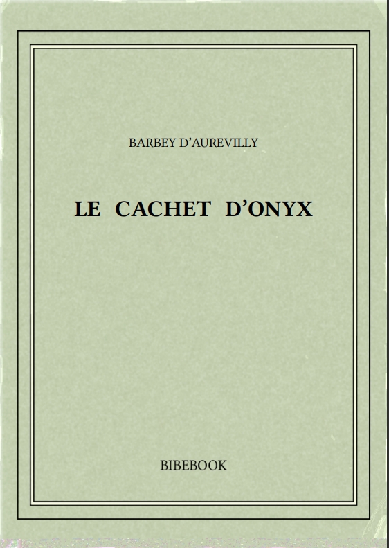 LE CACHET D’ONYX