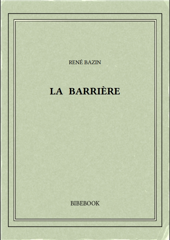 LA BARRIÈRE