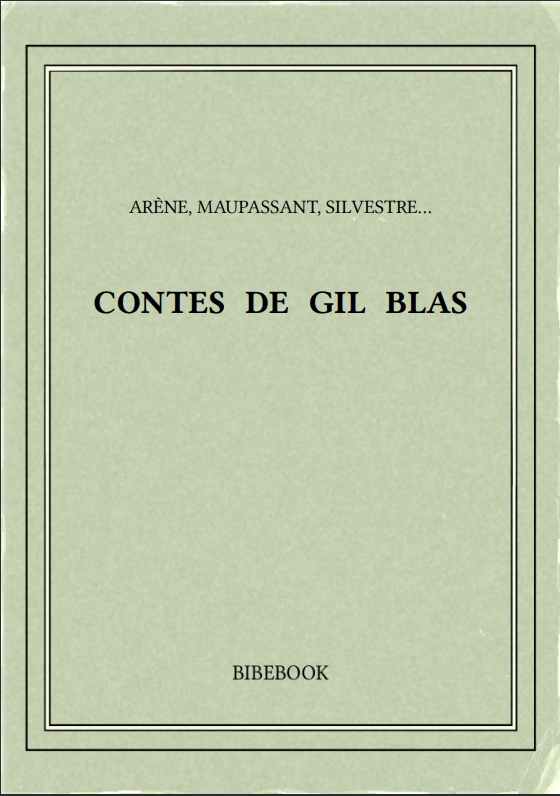 CONTES DE GIL BLAS