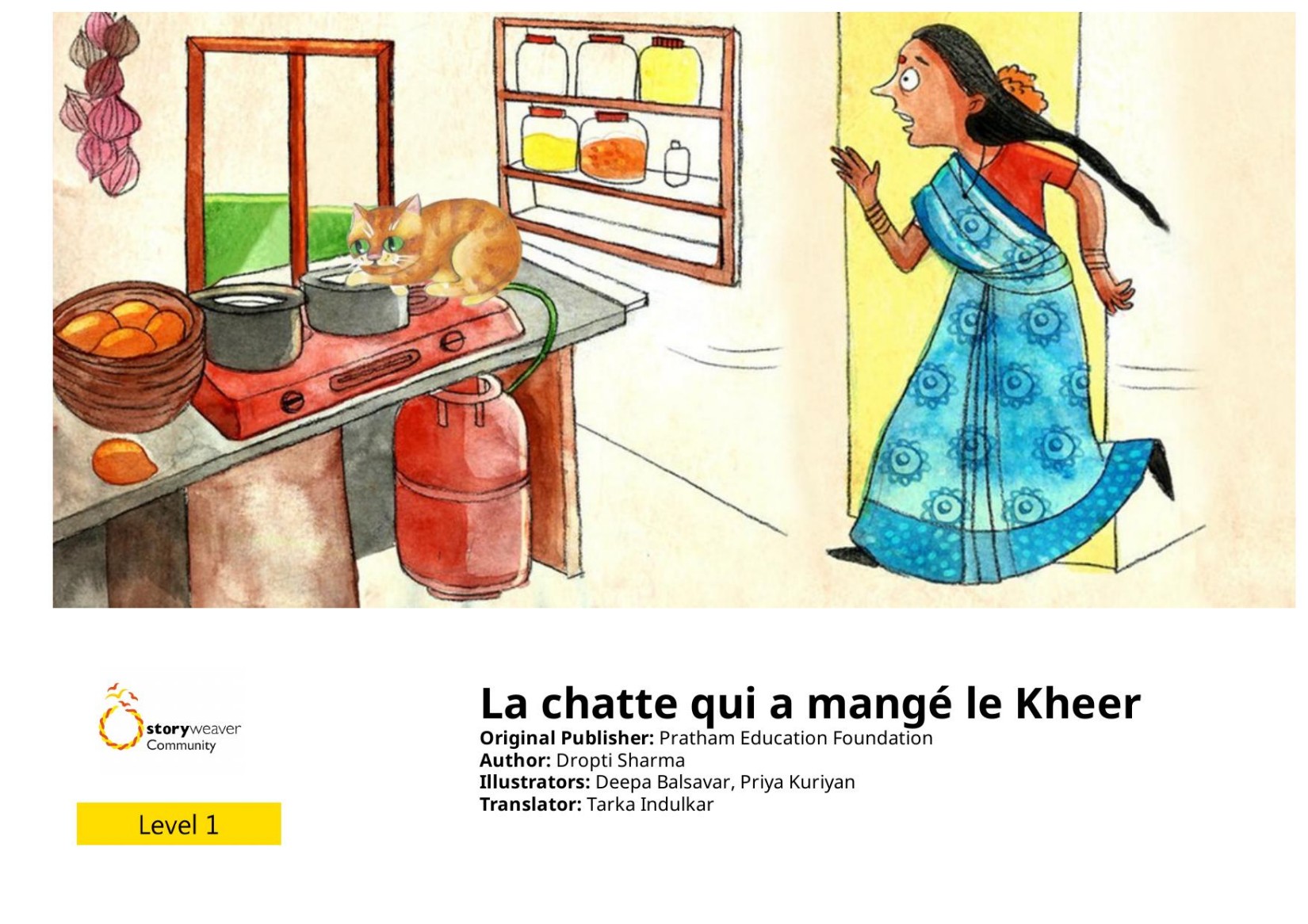 La chatte qui a mangé le Kheer