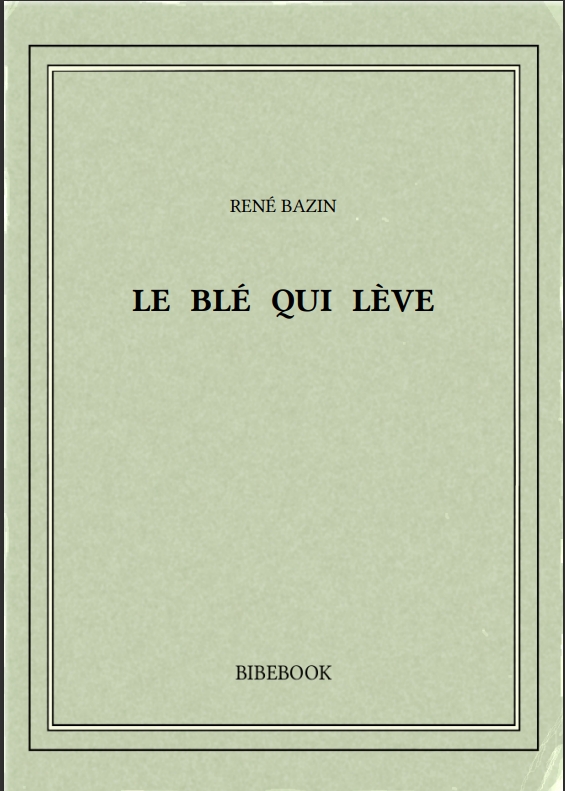 LE BLÉ QUI LÈVE