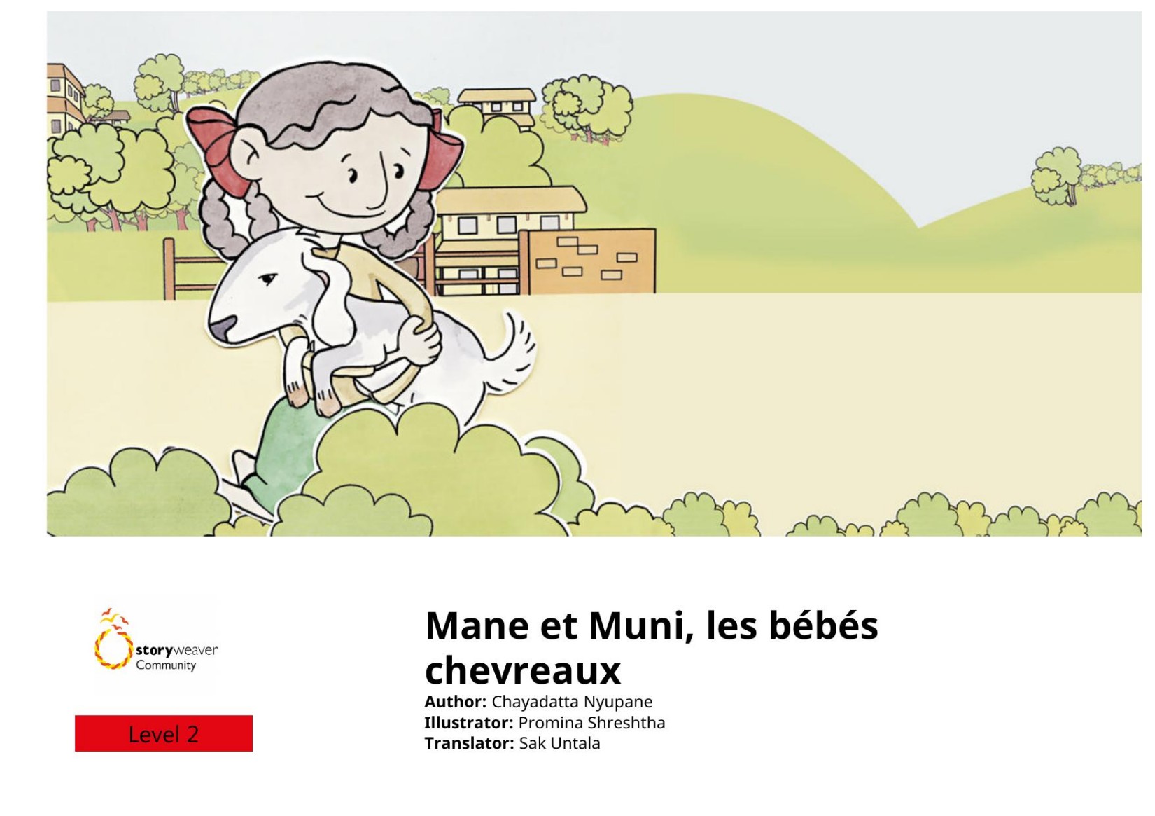 Mane et Muni, les bébés chevreaux