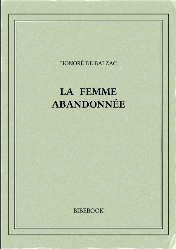 LA FEMME ABANDONNÉE