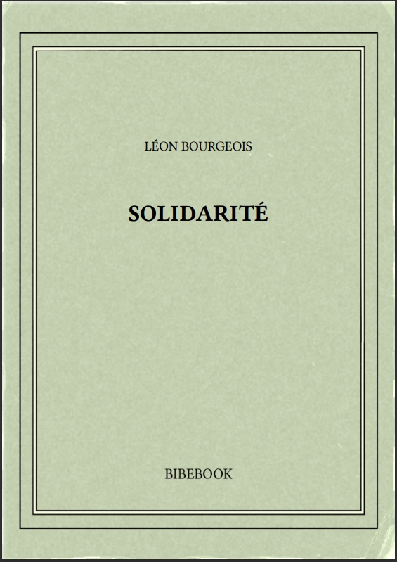 SOLIDARITÉ