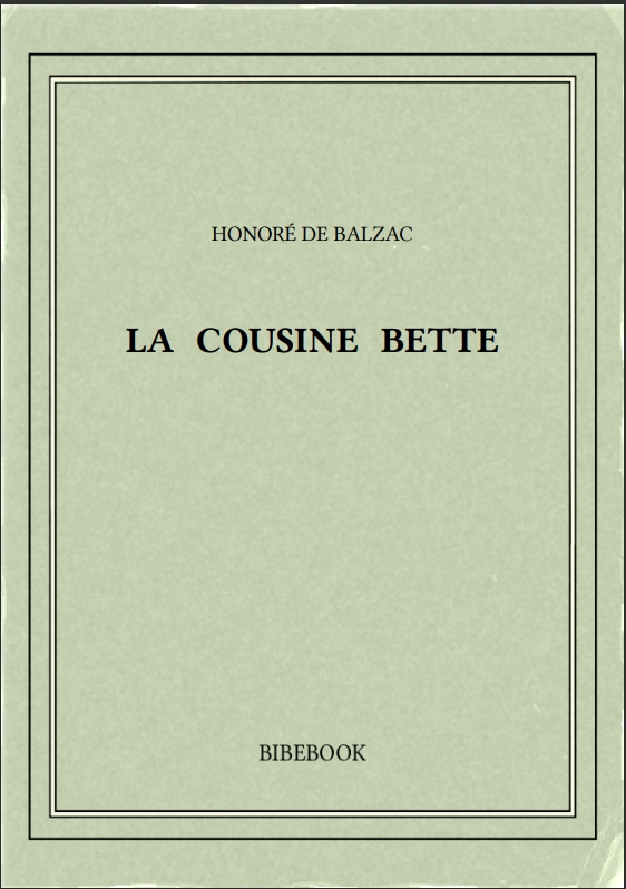 LA COUSINE BETTE