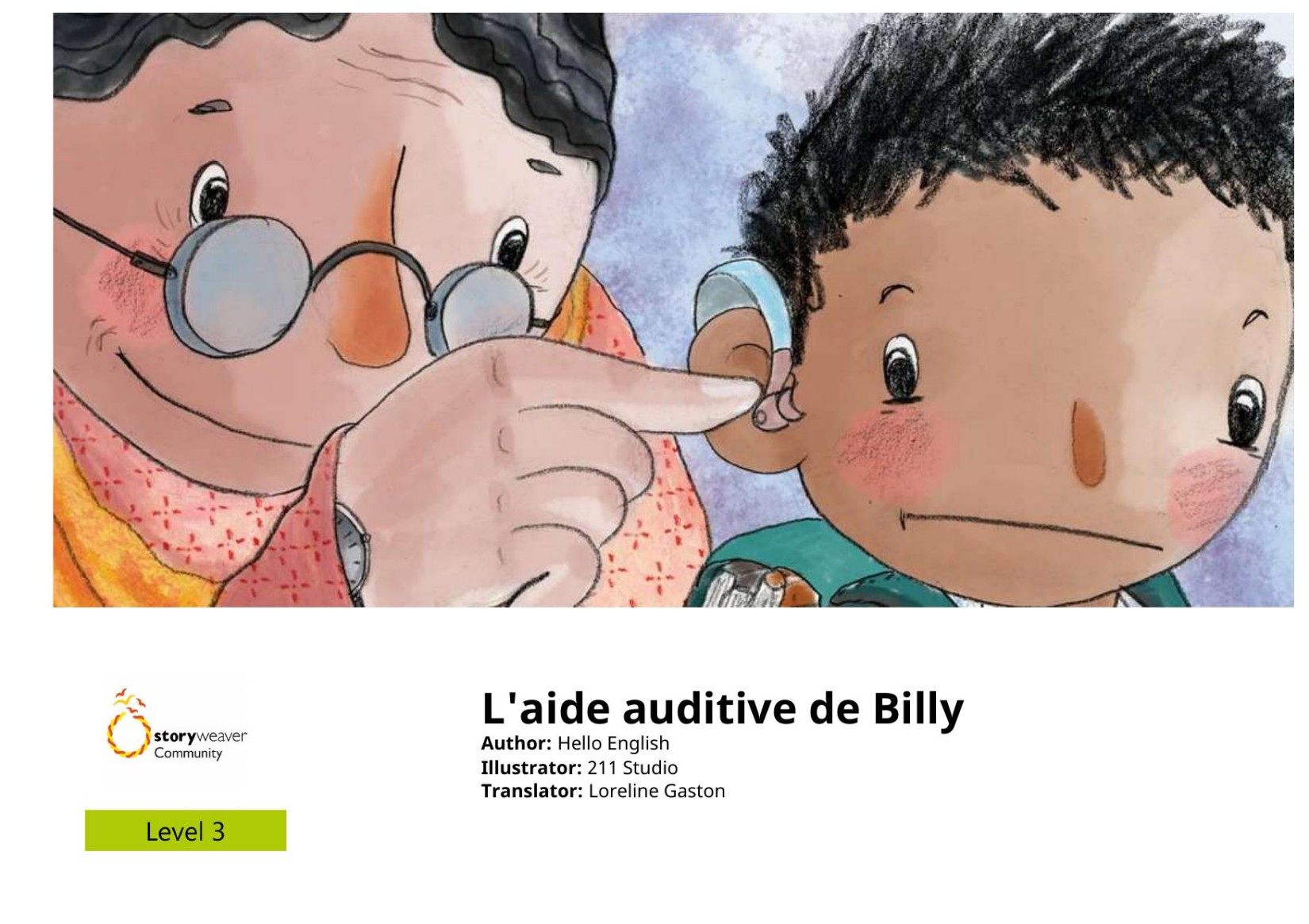 L'aide auditive de Billy