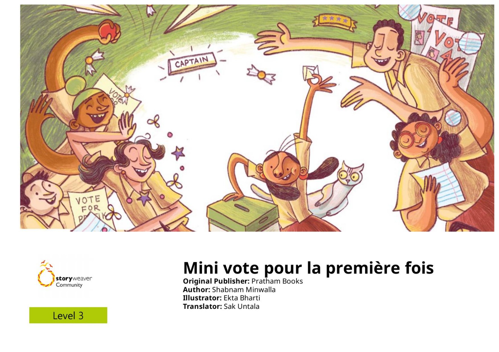 Mimi vote pour la première fois