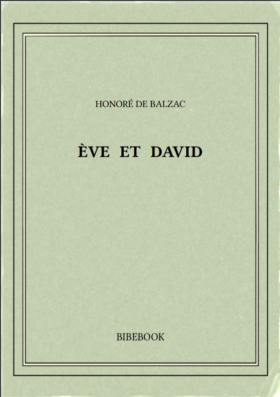 ÈVE ET DAVID