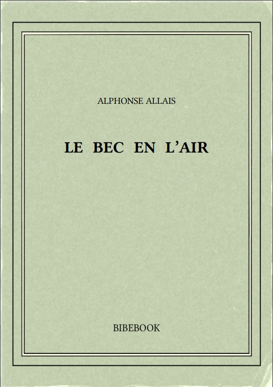 LE BEC EN L’AIR