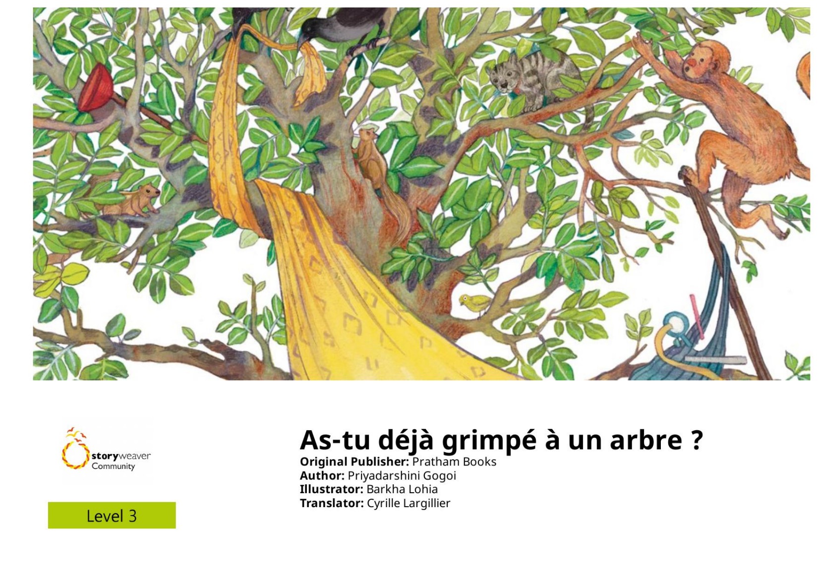  As-tu déjà grimpé à un arbre ?