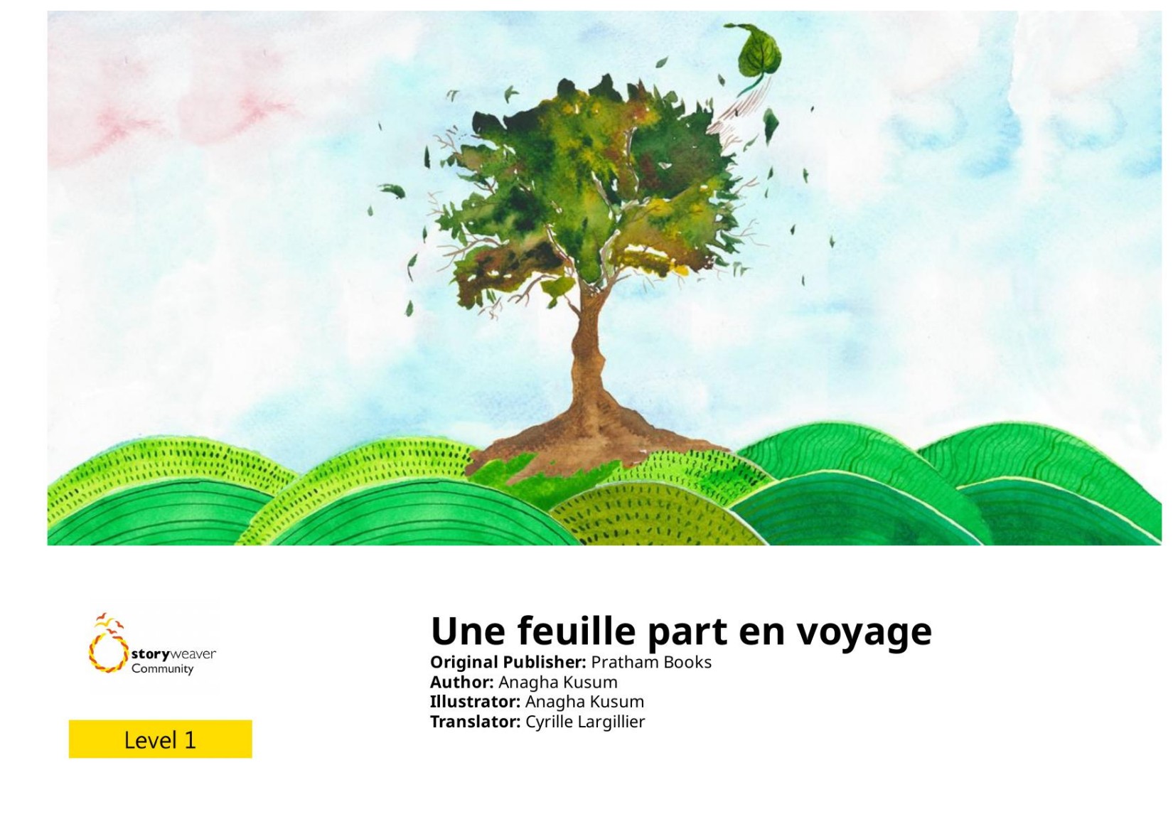 Une feuille part en voyage